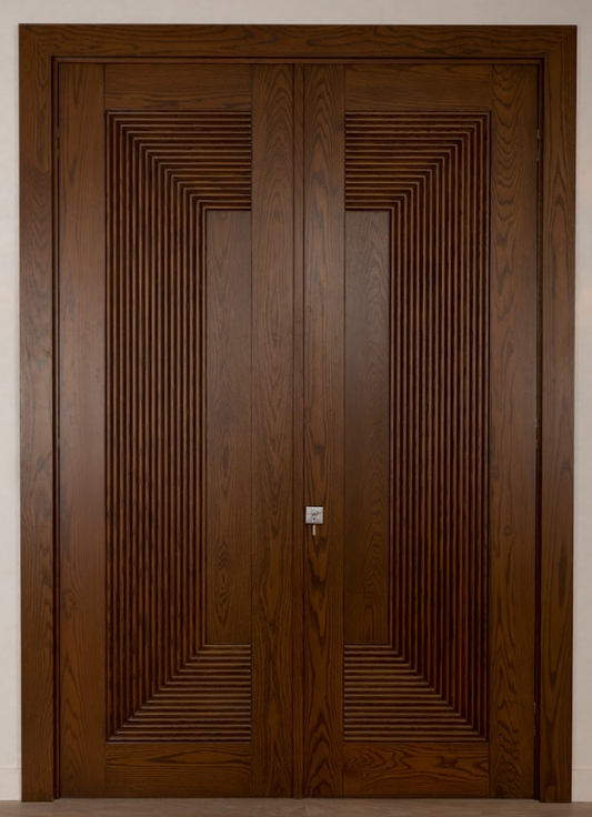 Massive Oak Door