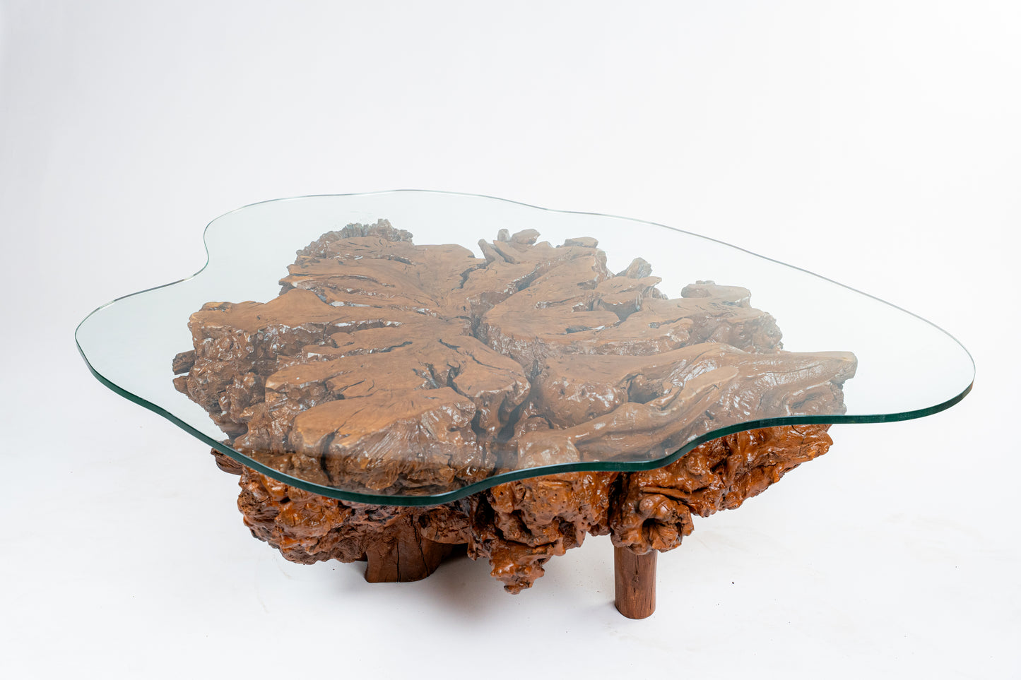 Walnut Root Table