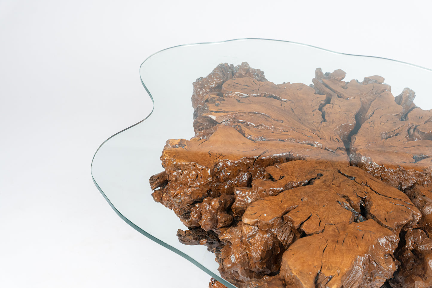 Walnut Root Table